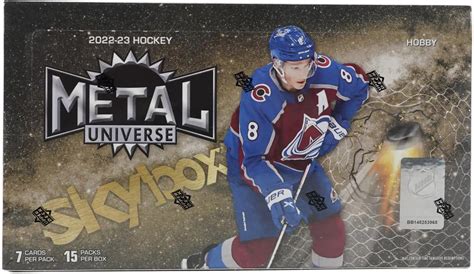 skybox metal universe hockey hobby box|22 23 skybox metal hockey.